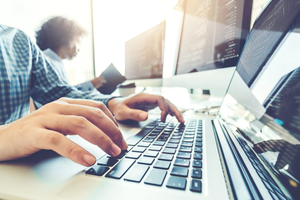 Developing programmer Team Development Website design and coding